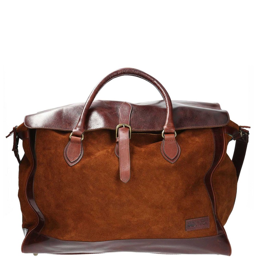 MEN Rockford Briefcases and Backpacks | Unisex Montreux Travel Bag Brown