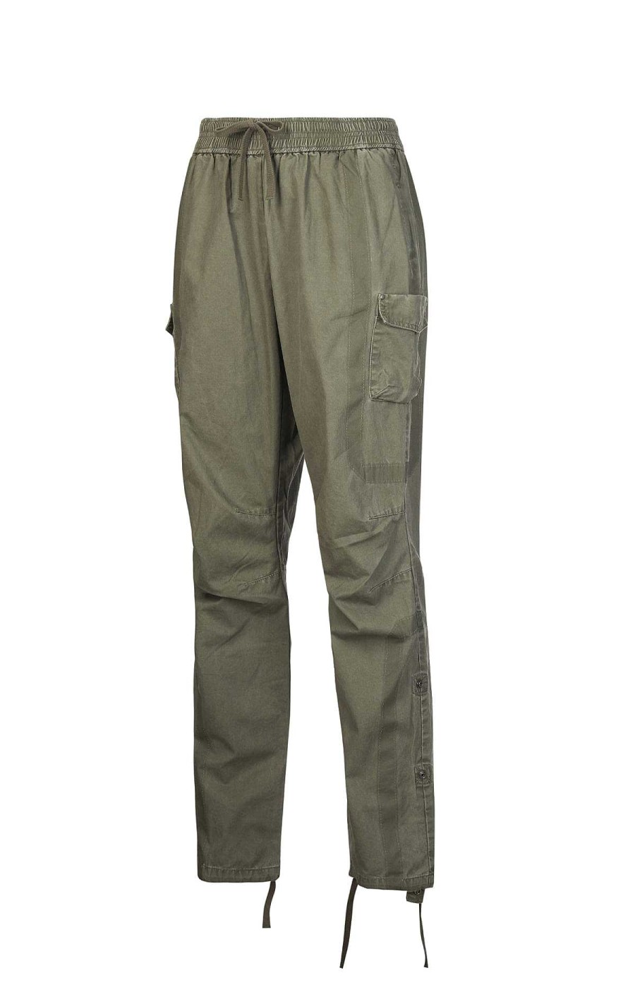 WOMEN Rockford Pants and Jeans | Kavala Women's Pants Organic Cotton Olive