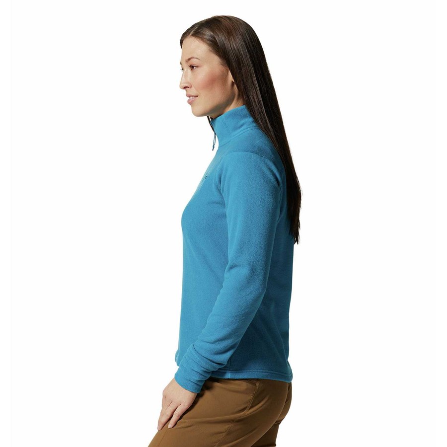 WOMEN Rockford Fleece and Softshells | Microchill 2.0 Zip T (446) Vinson Blue