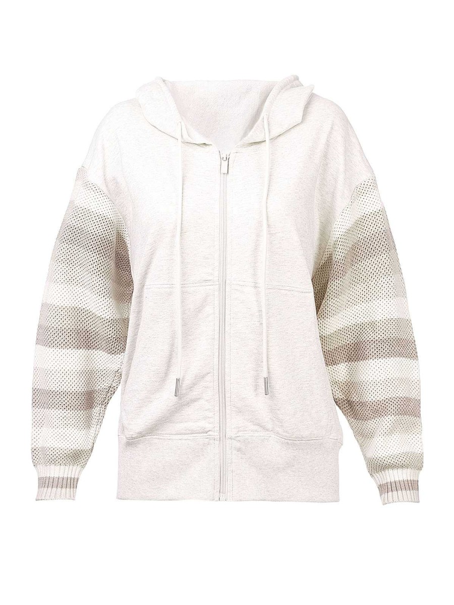 WOMEN Rockford Polerones | Women's Organic Cotton Sweater This Beige Rockford Raw