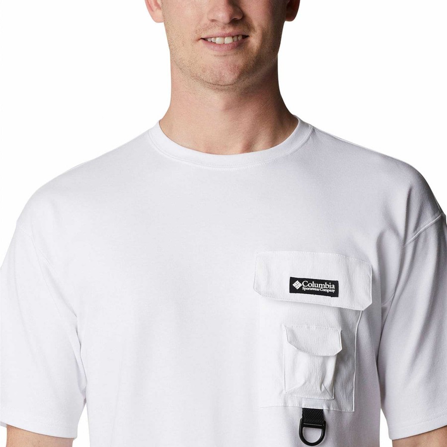 MEN Rockford T-shirts | Field Creek Doubleknit Short Sleeve (100)White